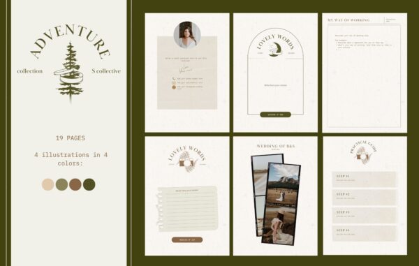Adventure wedding brochure - Santed Collective