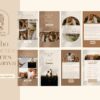 Boho Interaction Stories for Canva