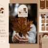 Boho Autumn/Winter Shoots brochure for Canva